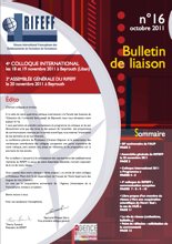 couverture du bulletin