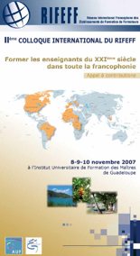 affiche du colloque